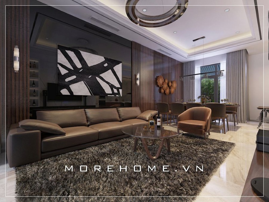 Thiết kế nội thất gỗ óc chó (9)